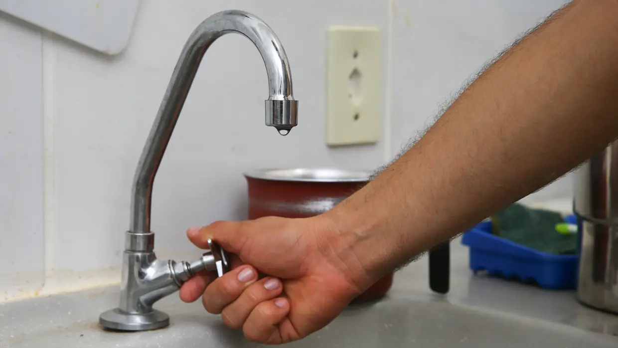 abastecimento de água - foto Fabiane de Paula